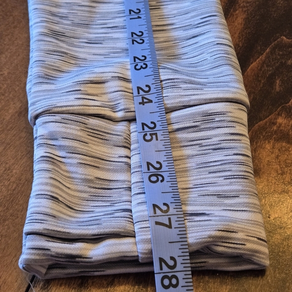 Spyder Active Women's L Mottled Gray Hooded Top Long Sleeve Full Zip Logo_FLAW - Picture 14 of 16